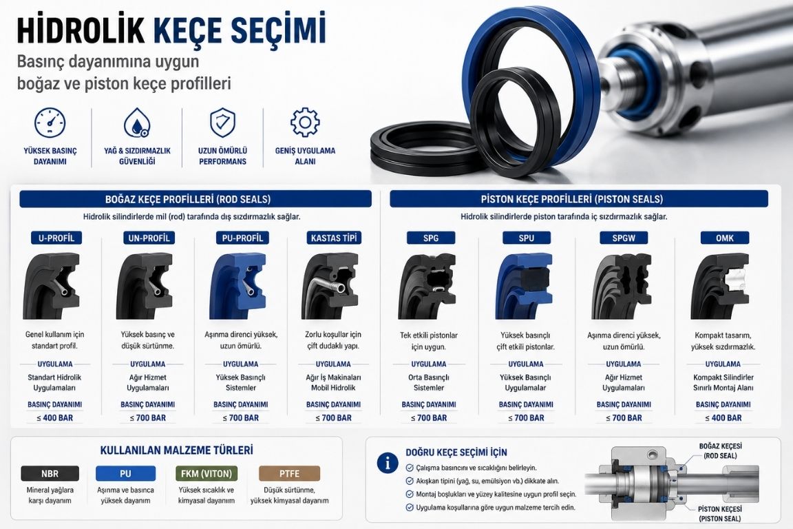 Hydraulic Seal Selection: Why the Wrong Material Leads to Failure